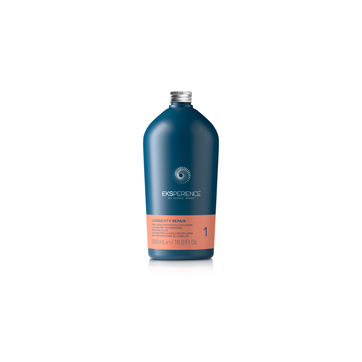 EKSPERIENCE™ LONGEVITY REPAIR Pre-Wash Protein Filler Lotion (Fase 1), 500ml