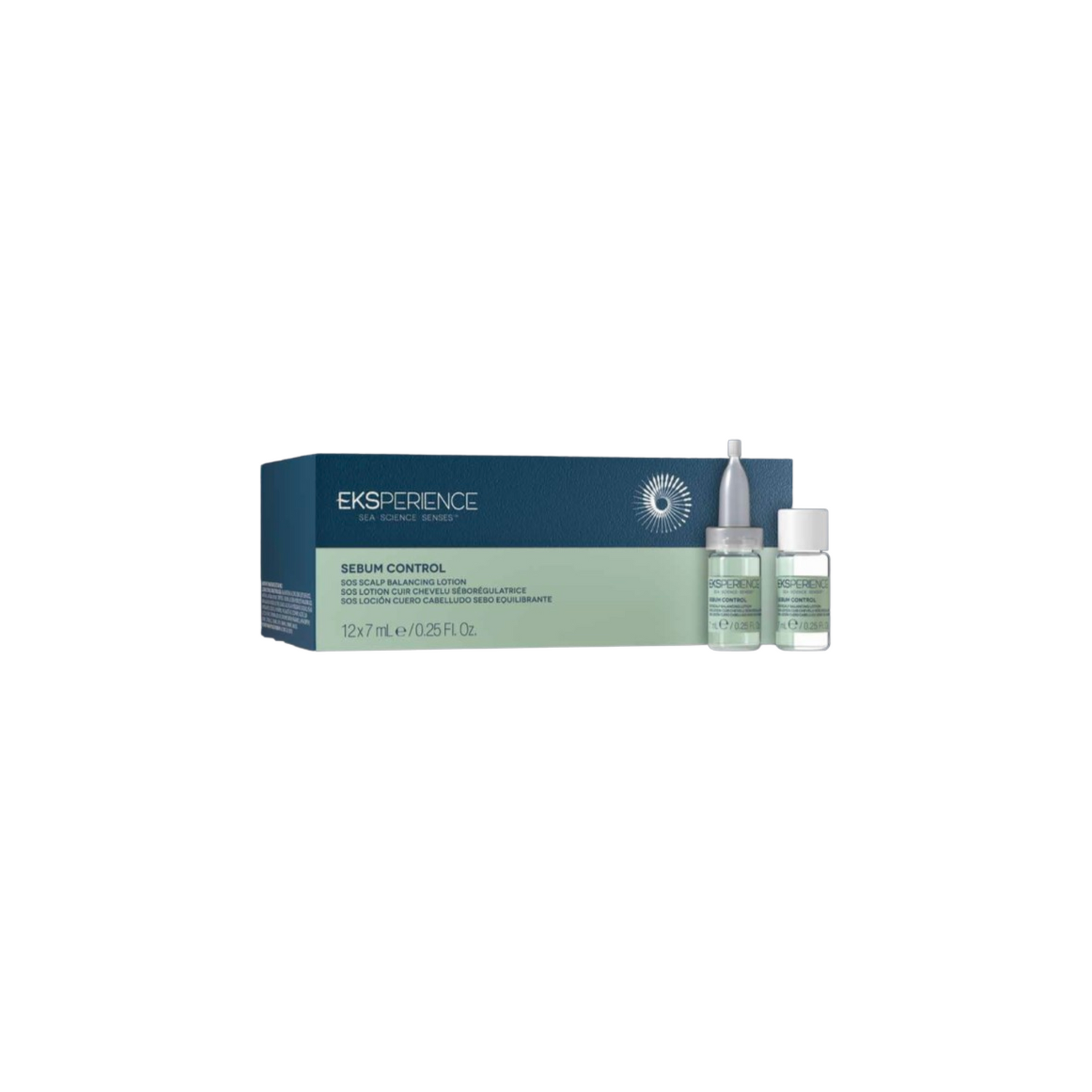 Eksperience Sebum Control Sos Lozione Sebo Equilibrante Cuoio Capelluto 12x7ml