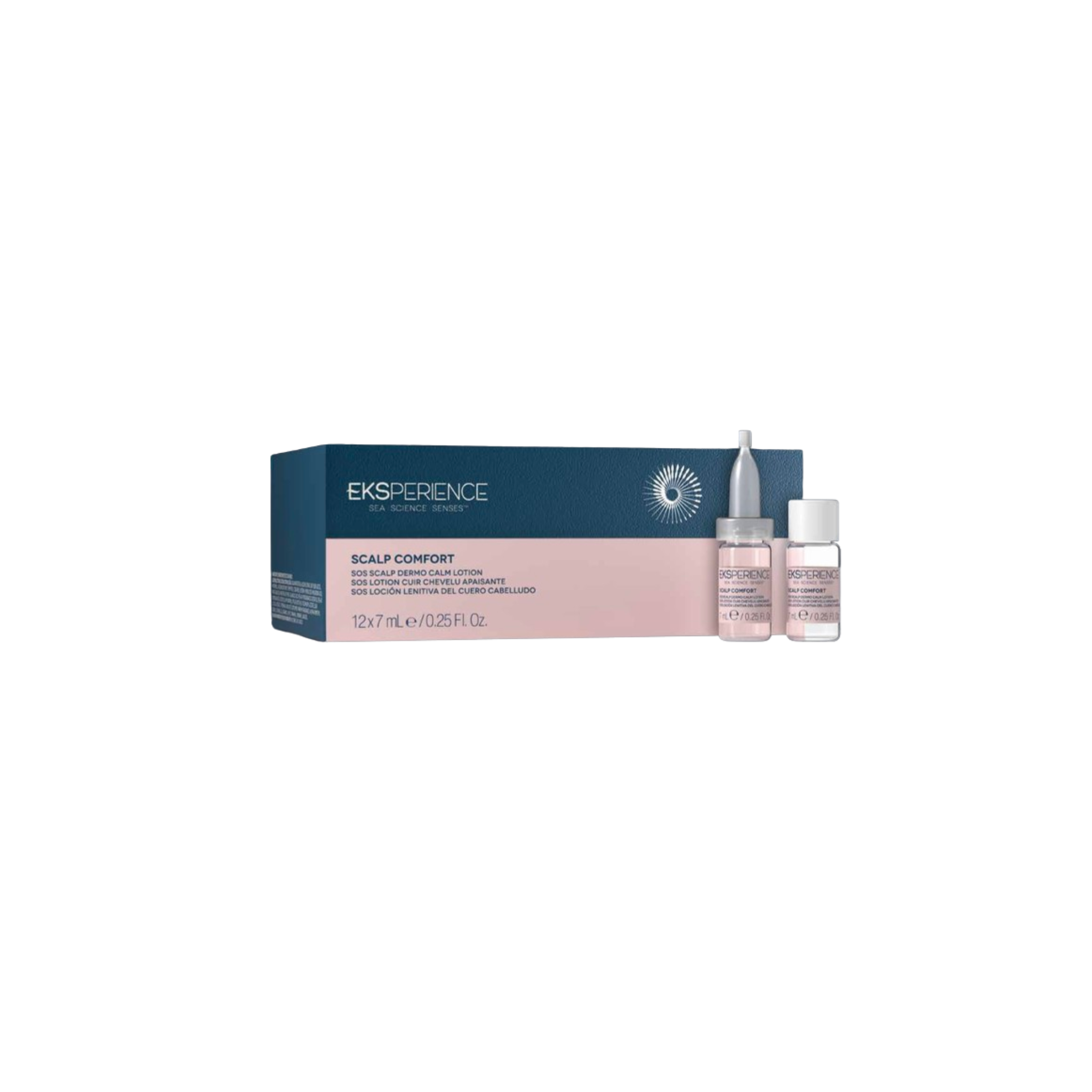 Eksperience Scalp Comfort Sos Lozione Dermo Lenitiva Cuoio Capelluto 12x7ml